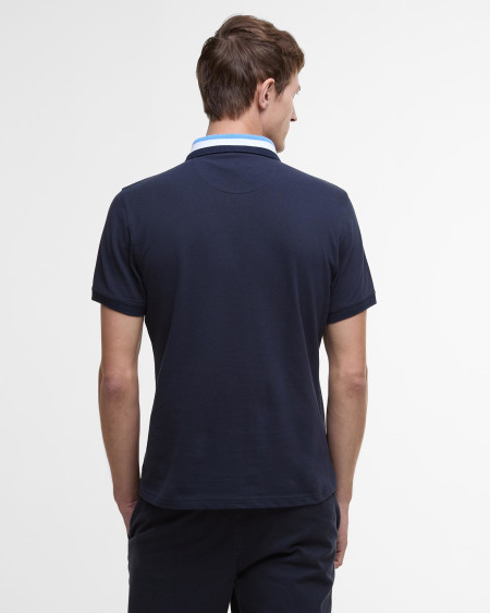 Polo Hawkesmoor con dettagli a contrasto