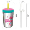Trolls 2 Movie 15 ounce Plastic Tumbler, Poppy and Friends, 3-piece set slideshow image 9 Trolls 2 Movie 15 ounce Plastic Tumbler, Poppy and Friends, 3-piece set slideshow image 9