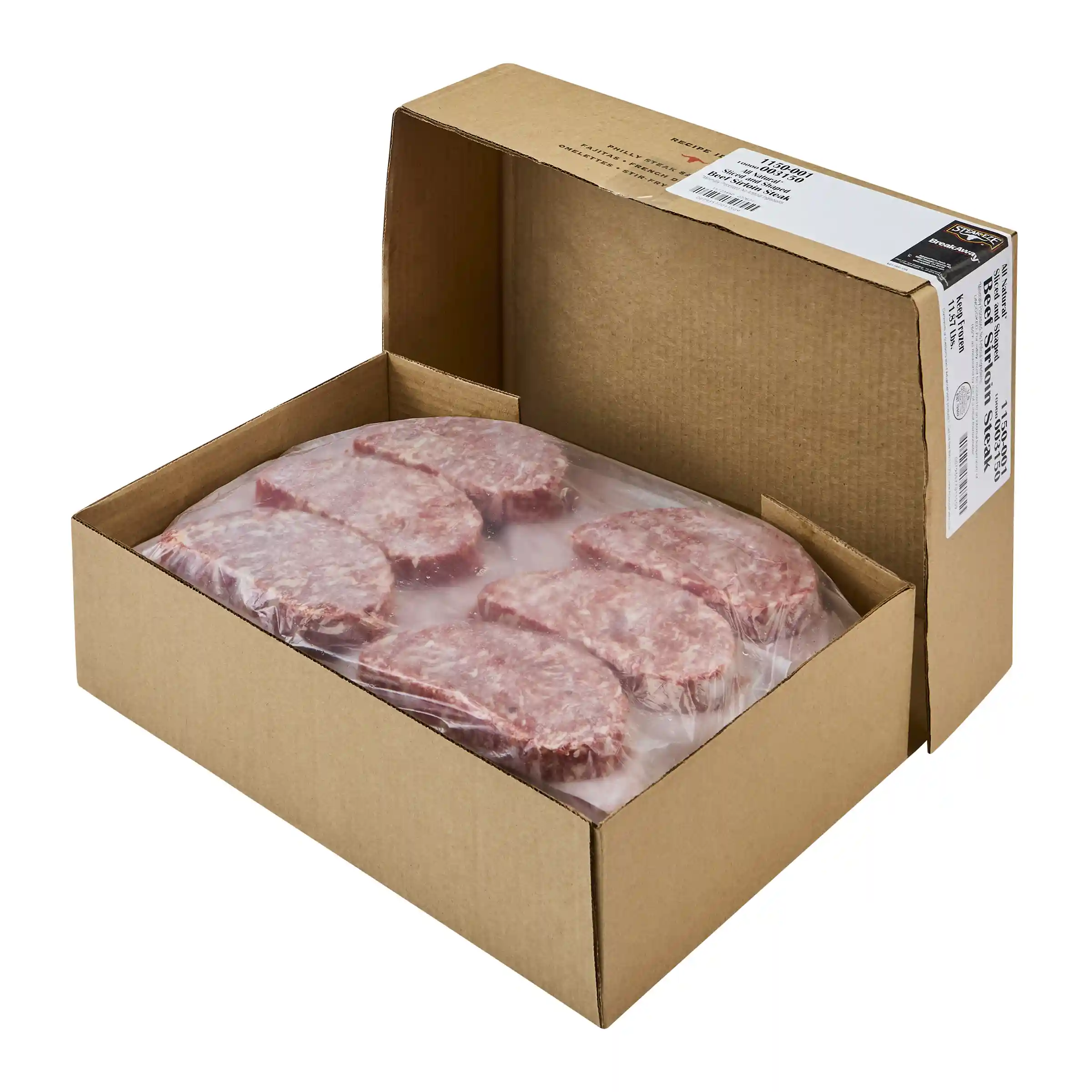 The Original Steak-EZE® BreakAway® Sirloin Beef Steak, Non-Marinated, 5 oz_image_4