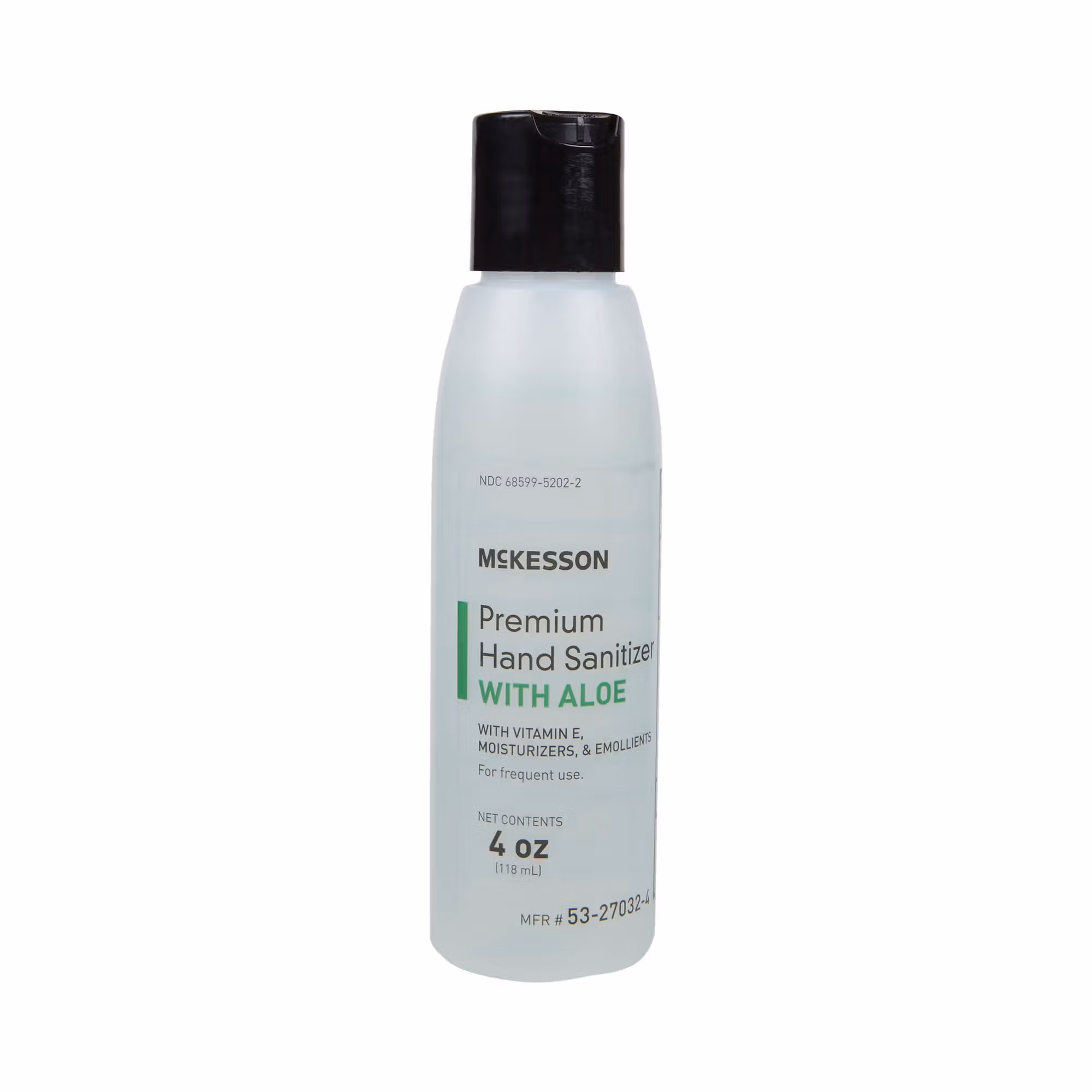 McKesson Premium Hand Sanitizer With Aloe, Ethyl Alcohol Gel, 4-ounce Bottle
