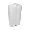 PCPYTH100800000, Pactiv Corp, Foam Hinged Lid Container, Single Tab Lock, 6.38 x 6.38 x 3, White