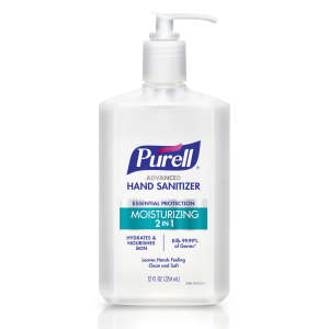 GOJO, PURELL® Advanced Moisturizing 2in1 Hand Sanitizer Liquid,  12 oz Bottle
