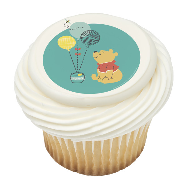Disney Baby Winnie the Pooh 1st Birthday PhotoCake® Edible Image®