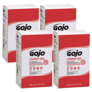 Gojo, Cherry Gel Pumice Hand Cleaner with Scrubbers Gel Soap, PRO™ TDX™ Dispenser 2000 mL Cartridge