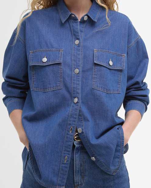 Woodrow Oversized Denim Shirt Authentic