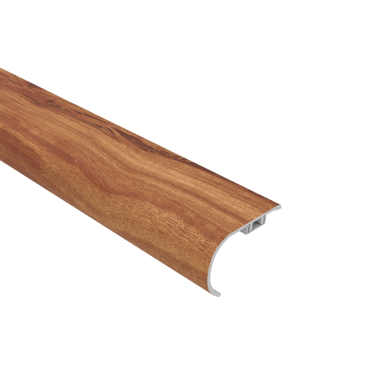 Classic Acacia Cali Vinyl Stair Nosing Overlap Windansea view 1