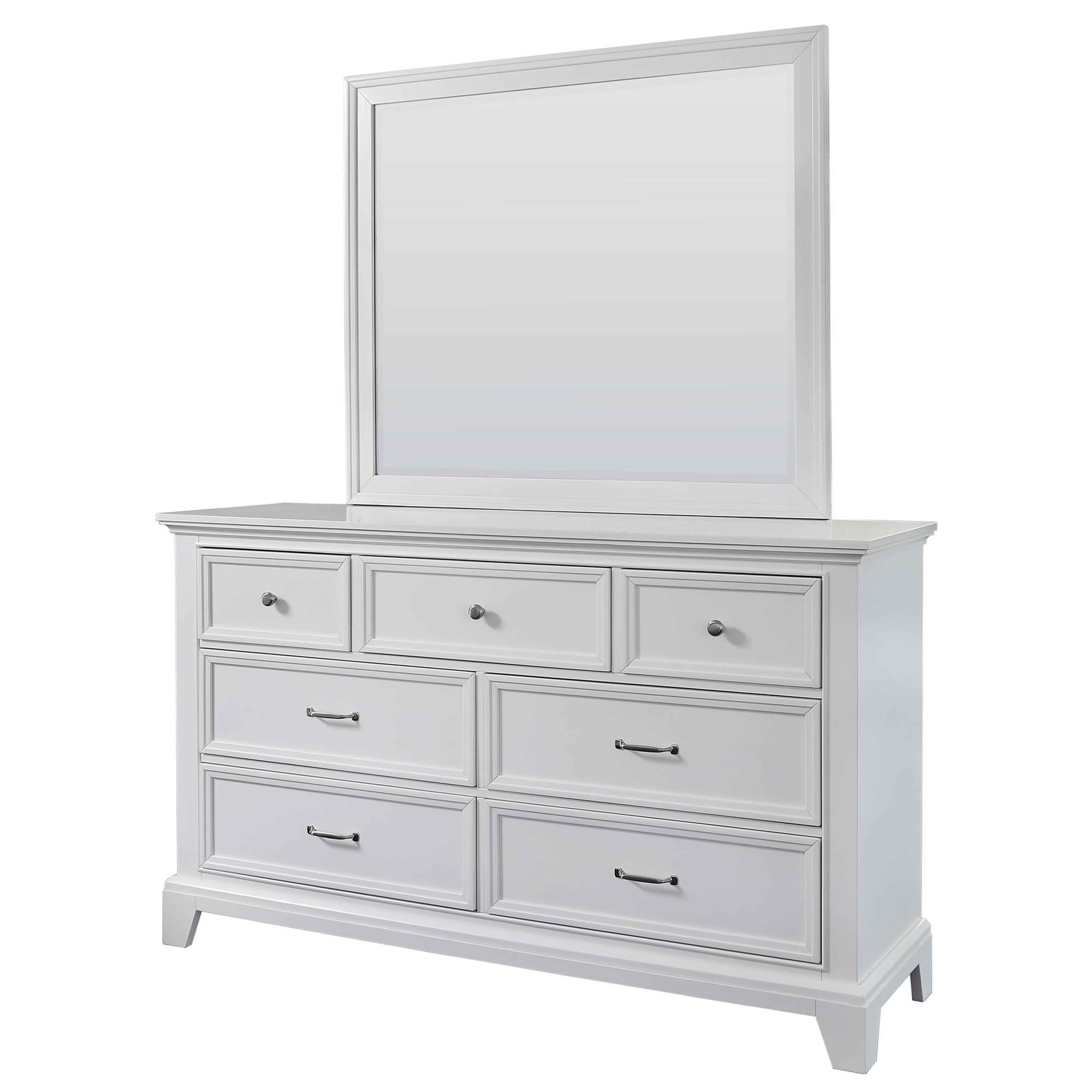Product image of the Fulham Mirror, White from Forty Winks