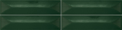 Color Story Pinstripes Wisdom 2×8 Wave Crest Decorative Tile Glossy