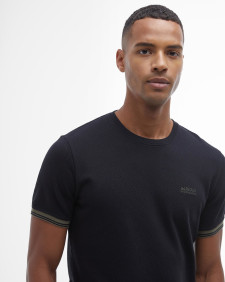 Spencer Textured T-Shirt Classic Black