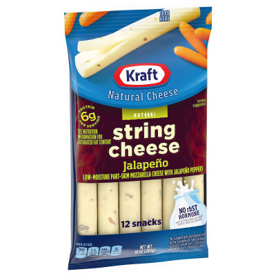 Kraft Jalapeno String Cheese 10 oz