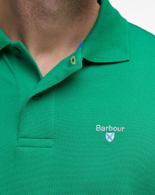 Active Short-Sleeved Polo Shirt Hedge Green