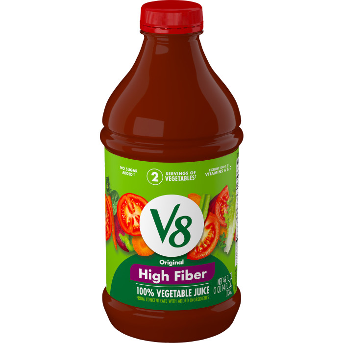 High Fiber 100% Vegetable Juice