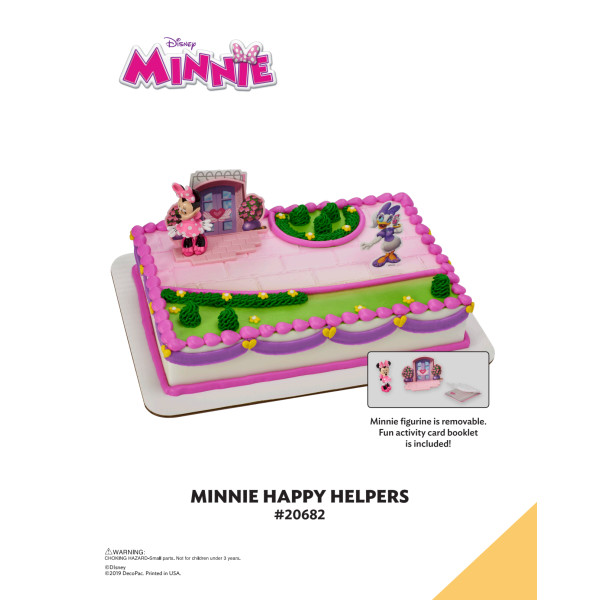 Disney Minnie Mouse Happy Helpers The Magic of Cakes® Icing Only Page
