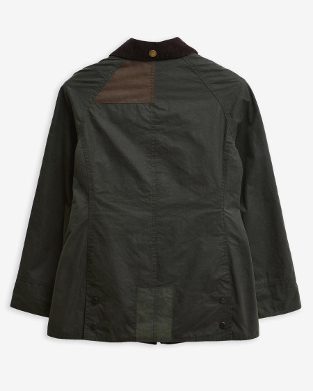 Barbour Re-Loved Beadnell Waxed Jacket - Size 10