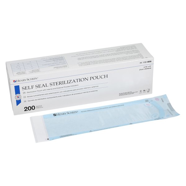 Self Seal Sterilization Pouch 2.75 x 9"- 200/Box