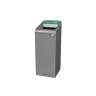 Rubbermaid Commercial, Configure, Compost, 15 gal, Metal, Gray, Rectangle, Receptacle