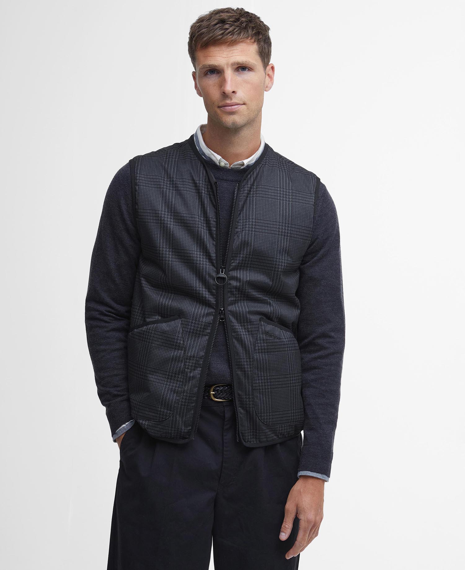 Harpen Check Gilet image number 0