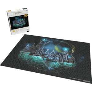 Harry Potter Magic of Hogwarts Glow Puzzle, 1000 Pieces