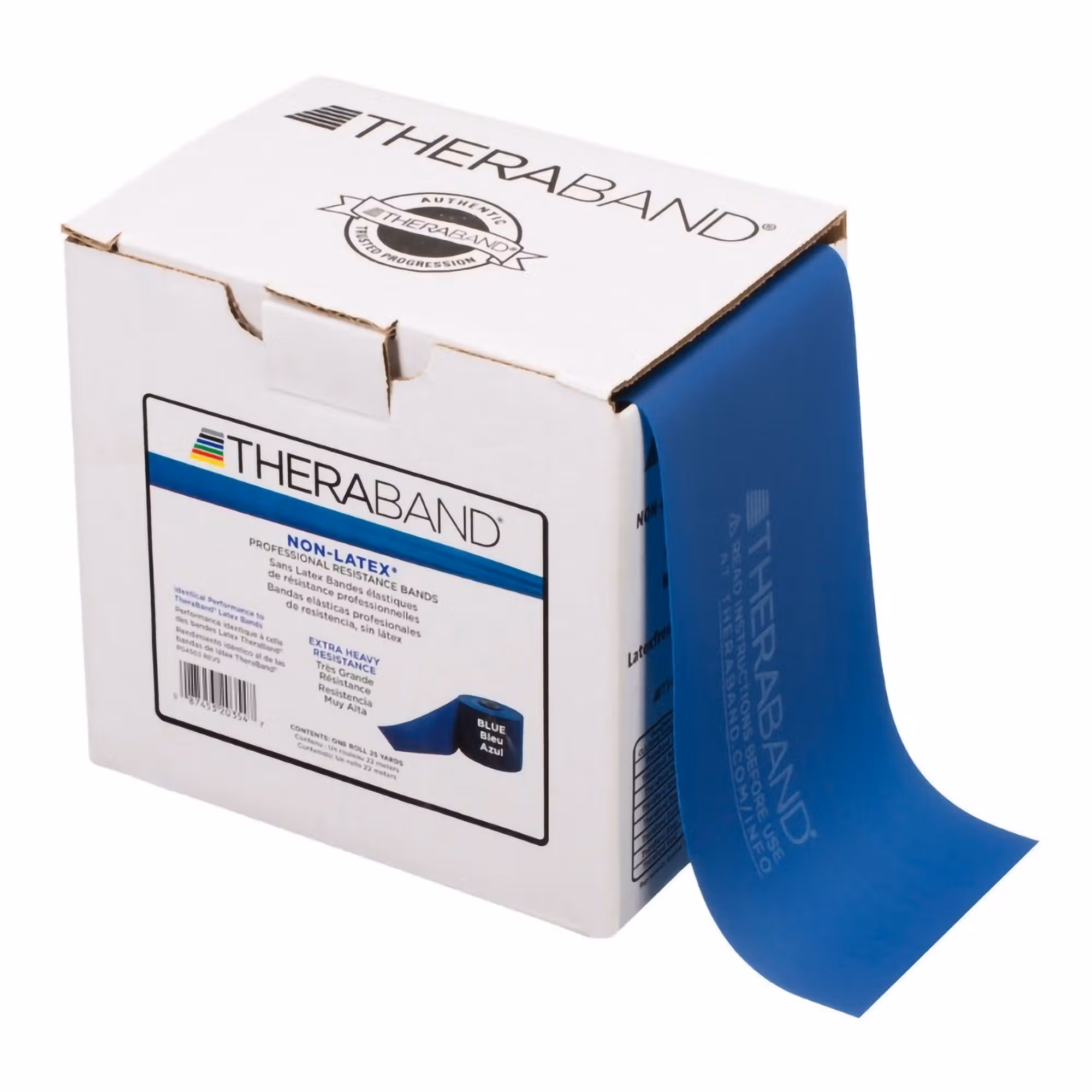 TheraBand® Exercise Resistance Band, Blue, 6 Inch x 25 Yard, X-Heavy Resistance