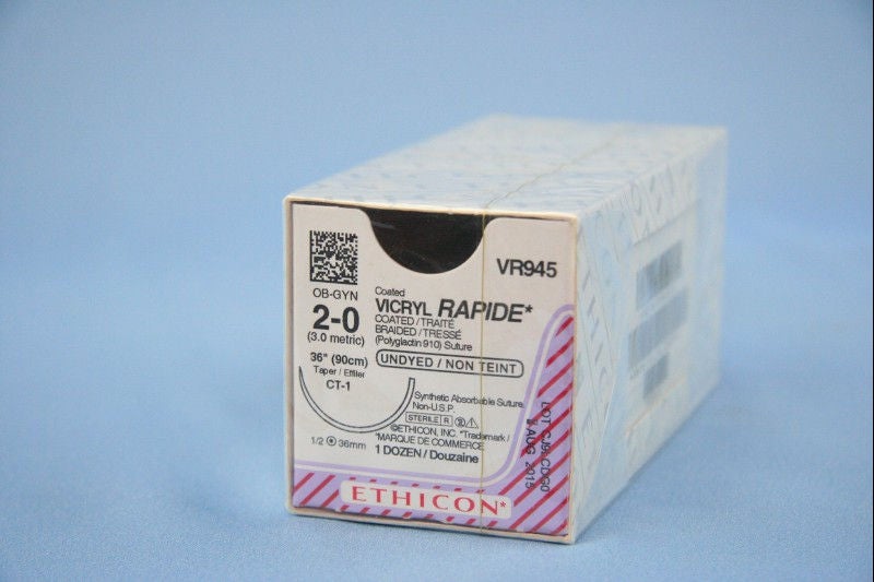 Coated Vicryl™ Rapide Suture with Needle