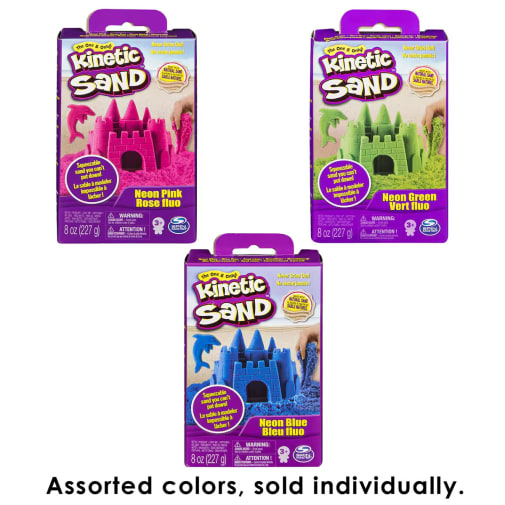 Kinetic Sand - 8oz  (assorted neon color)