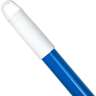 Carlisle, Threaded Plastic Coated Metal Handle, 48", Blue