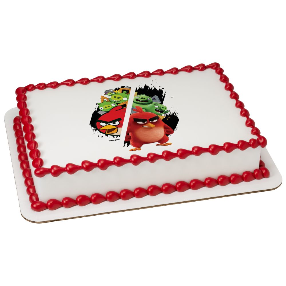 Image Cake Angry Birds™ Forever Red