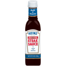 Heinz Traditional Steak Sauce 10 oz Bottle