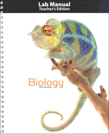 BJU Press Biology Teacher Lab Manual 5th Edition