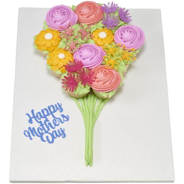 Flowers Assortment Cupcake Rings