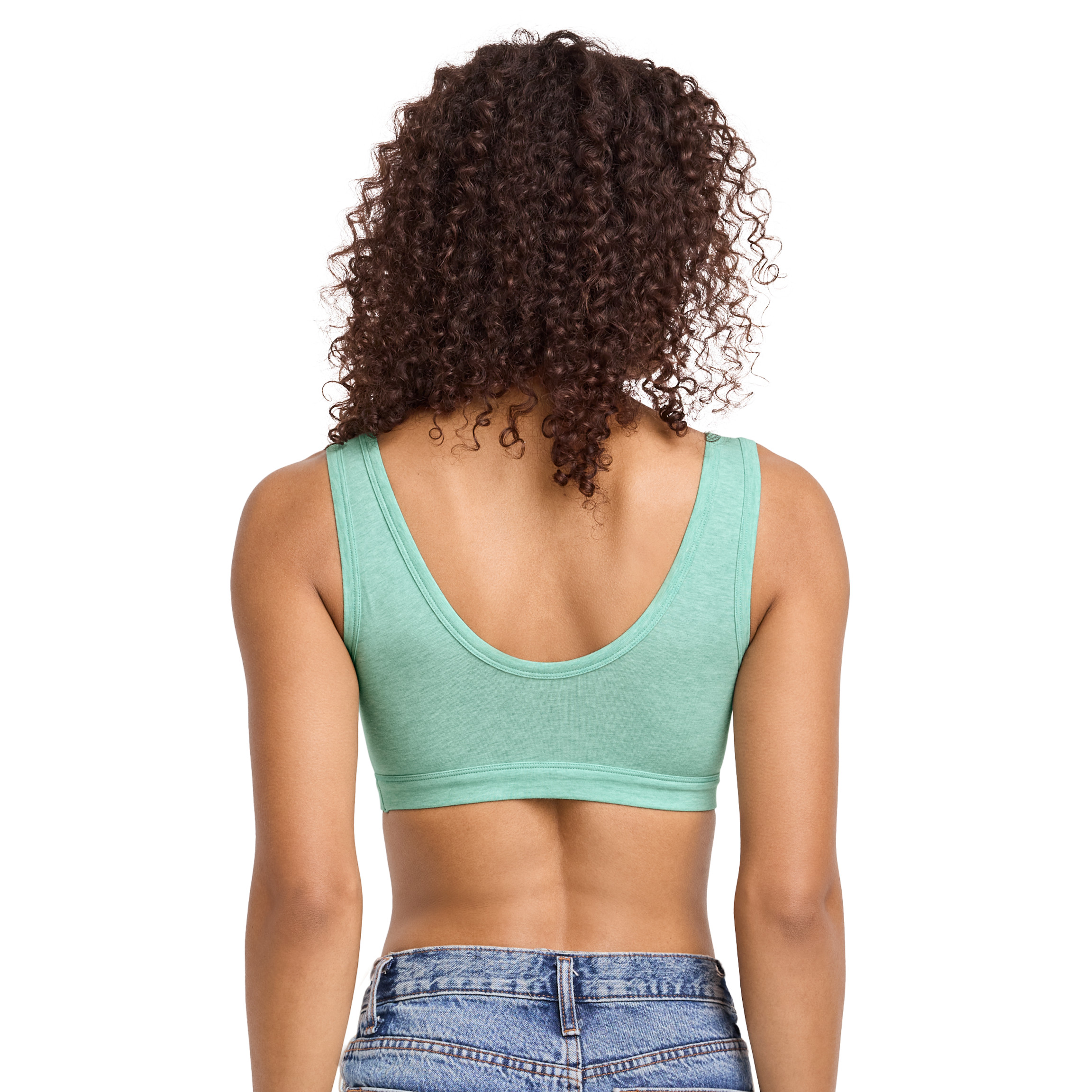 Jockey Women's Organic Cotton Stretch Tank Strap Bralette - Picture 32 of 61