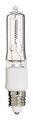 Halogen Lamps T4 E11 Base Mini Cand Base 2900K White 12 per Package 480 per Package 500Q/CL 500 W 120 V