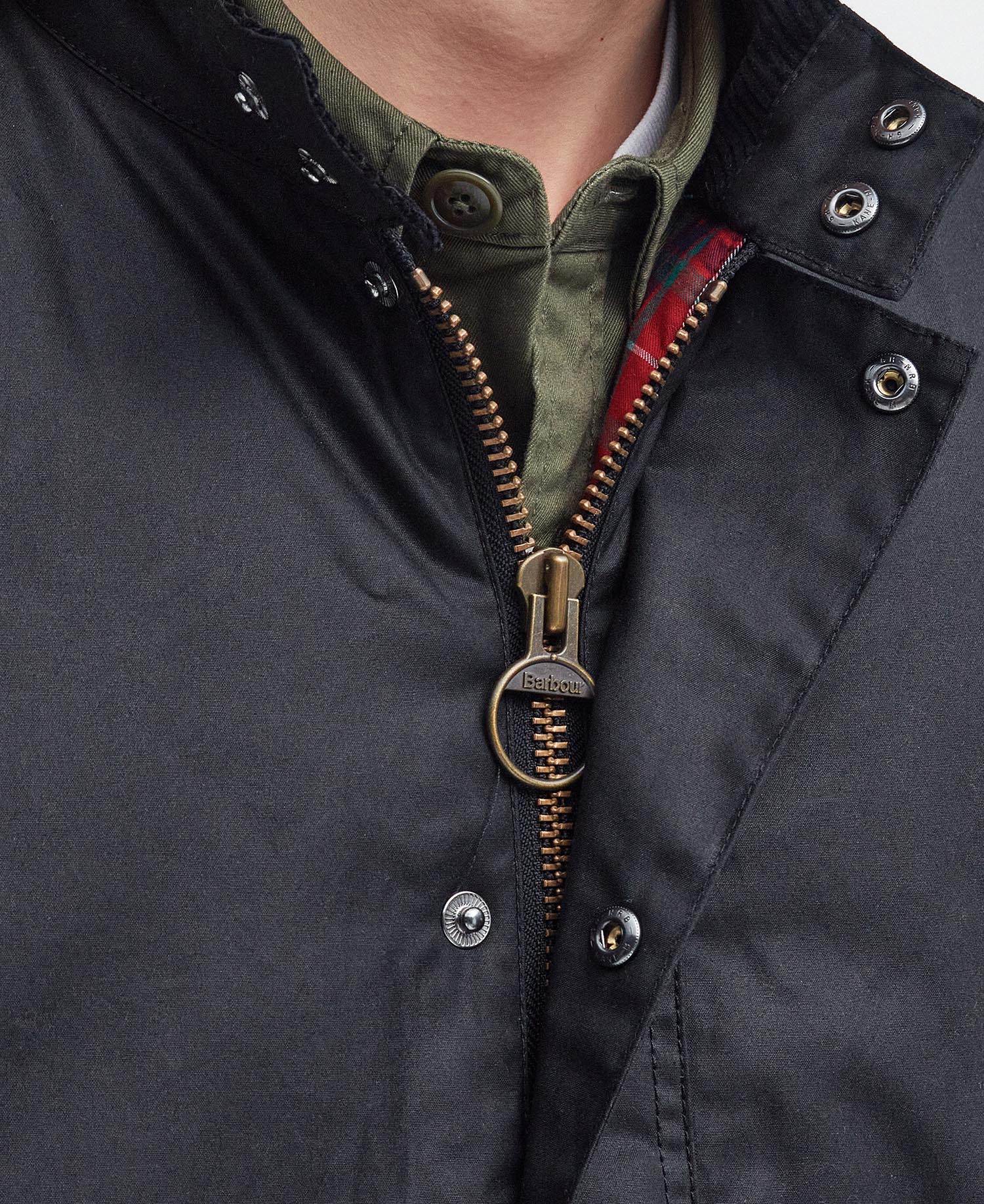 Barbour x Baracuta Weste Oversized Waxed image number 4