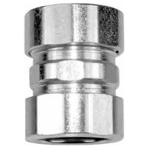 SPEC-Grade Compression Coupling, Zinc Plated Steel, EMT Conduit, 3/4 in.