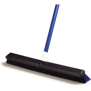 Carlisle, Flo-Pac, 24in, Omni Sweep Broom Head, Polypropylene Bristles, Black
