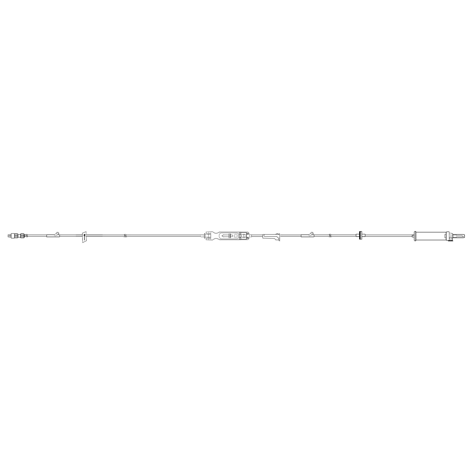Eitan Group North America PRIMARY SET, VENTED/N/VNTD DRIP CHAMBER 104.33" (30/CS)