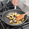 10-inch Wear-Ever® aluminum fry pan with SteelCoat x3™ nonstick coating and plated TriVent handle