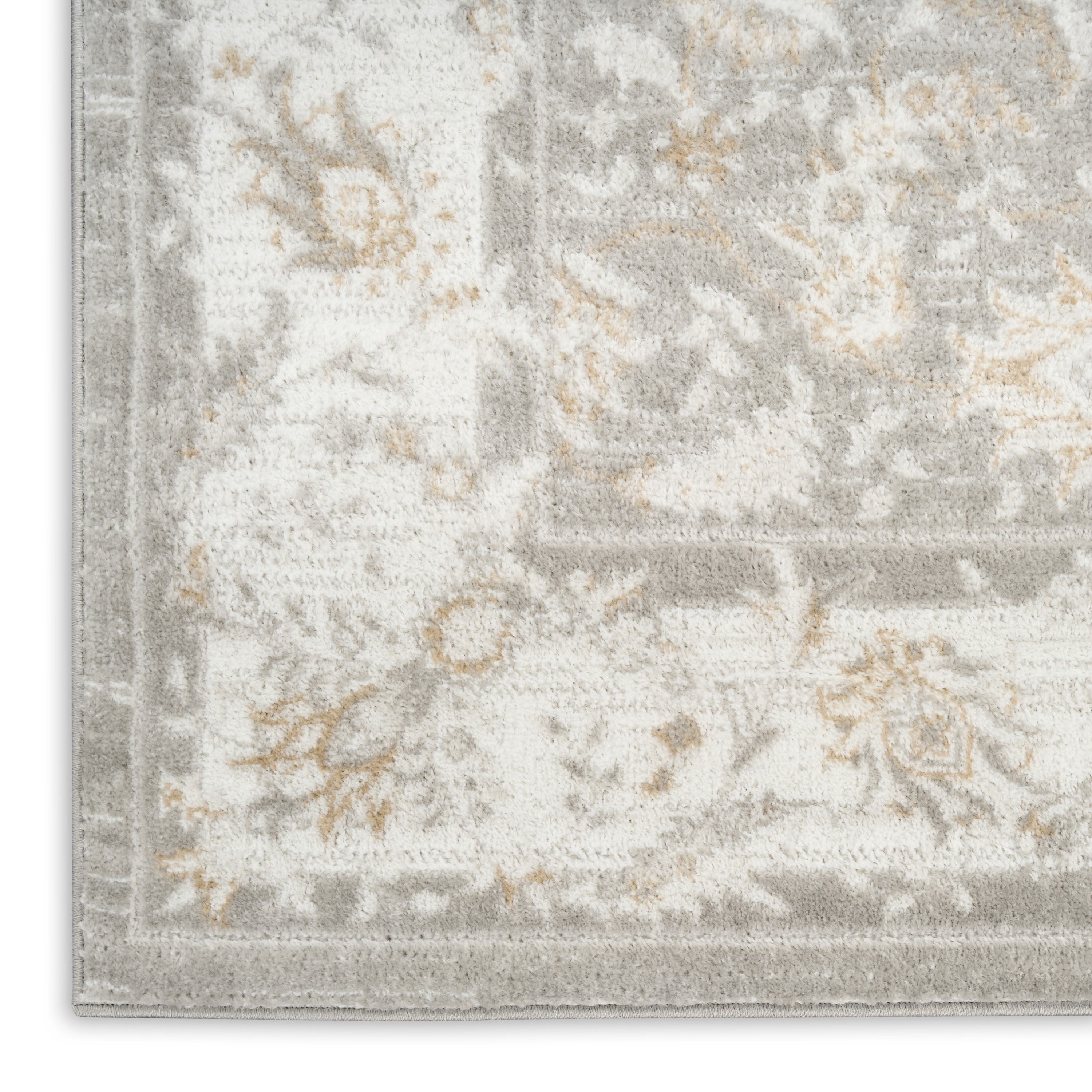 Nourison Dekor 7'10" x 9'10" Ivory Vintage Indoor Rug