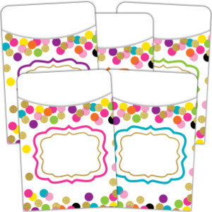 Confetti Library Pockets