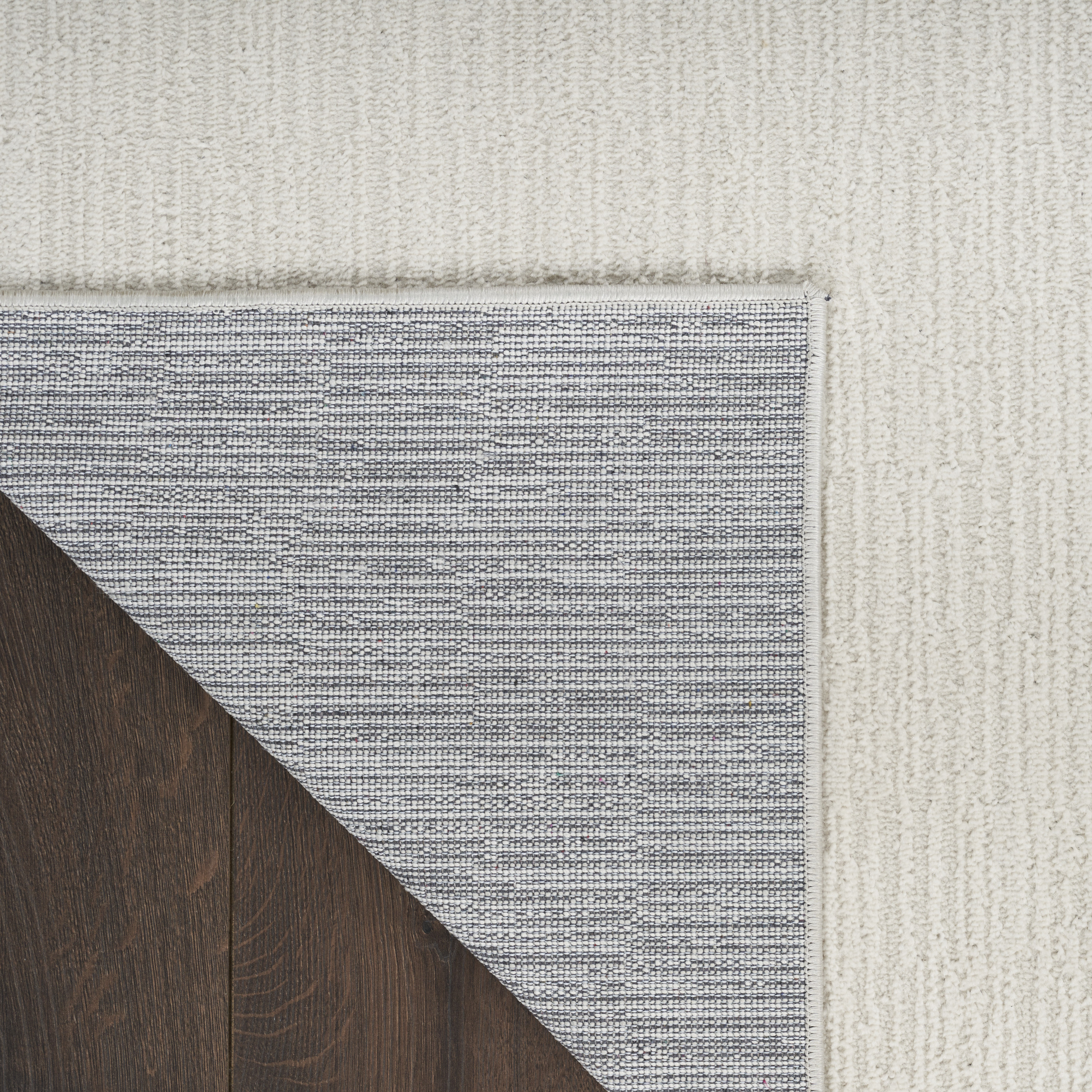 Calvin Klein CK029 Captivating 5'3" x 7'3" Ivory Grey Modern Indoor Rug