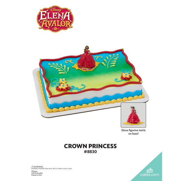 Elena of Avalor Crown Princess The Magic of Cakes® Icing Only Page