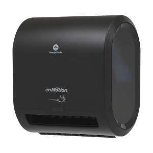 Georgia Pacific, enMotion Impulse, Electronic Roll Towel Dispenser, Black
