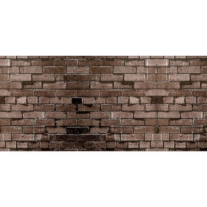 Brown Brick Corrugated Paper Roll, 48" x 25'