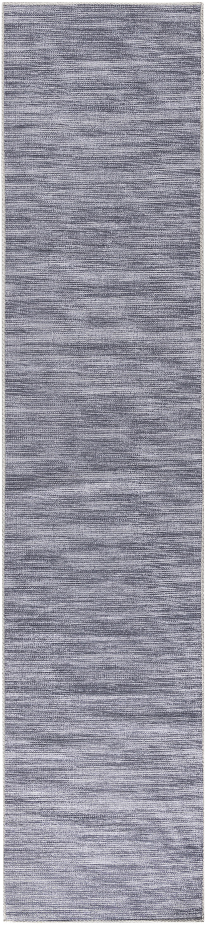 Nourison Nourison Washables 2'2" x 10' Grey Modern Indoor Rug
