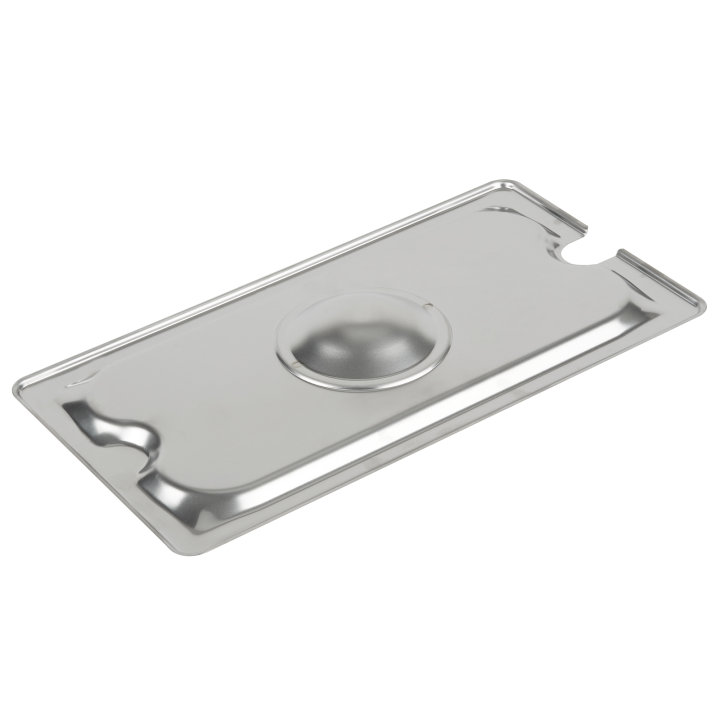 Third-size Super Pan 3® slotted stainless steel cover
