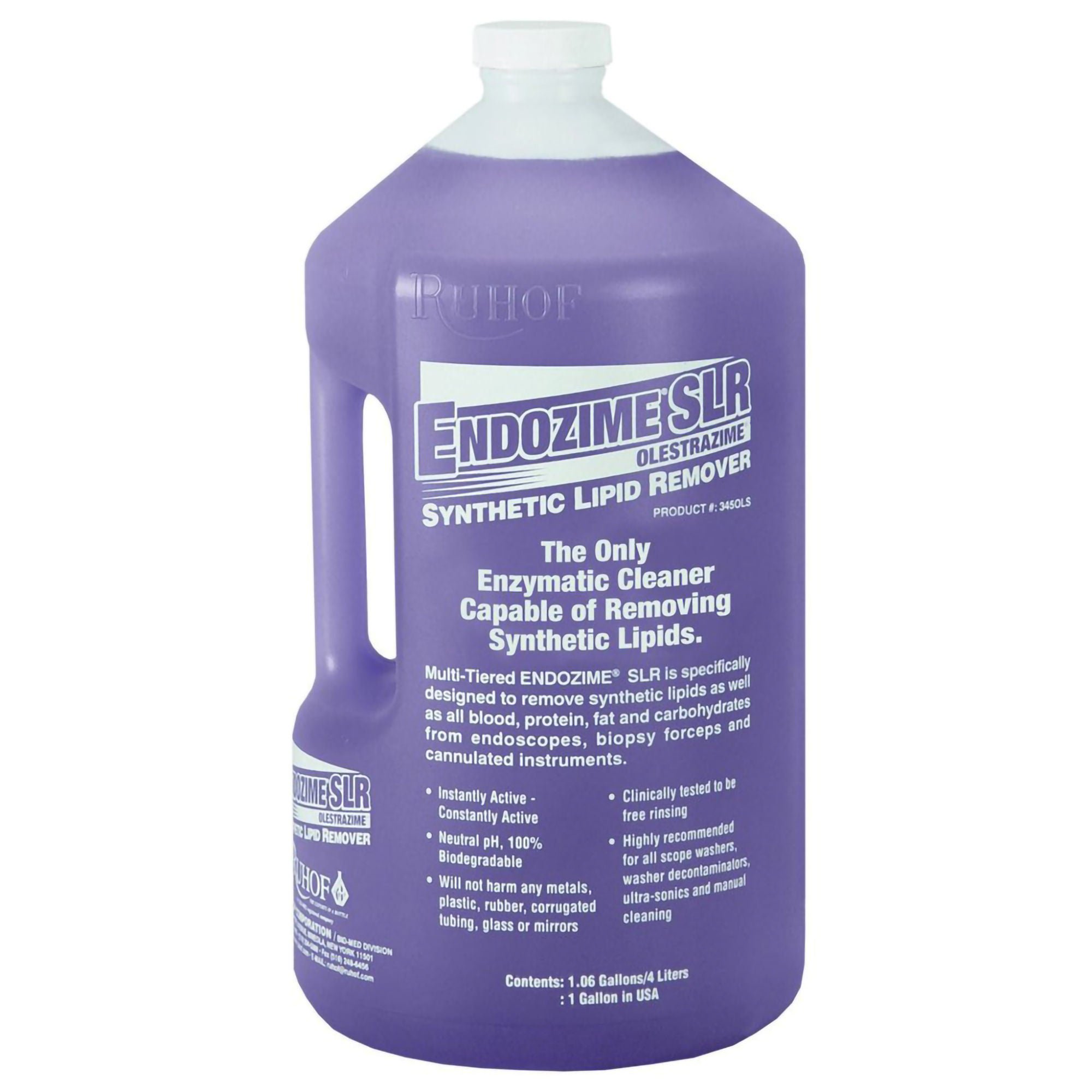 Enzymatic Instrument Detergent Endozime® SLR Liquid 1 gal. Jug Tropical Scent