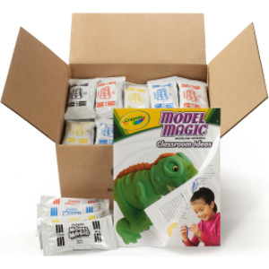 Model Magic&reg; Modeling Material Primary Colors Classpack&reg;, Assorted Colors, 1 oz, Pack of 75