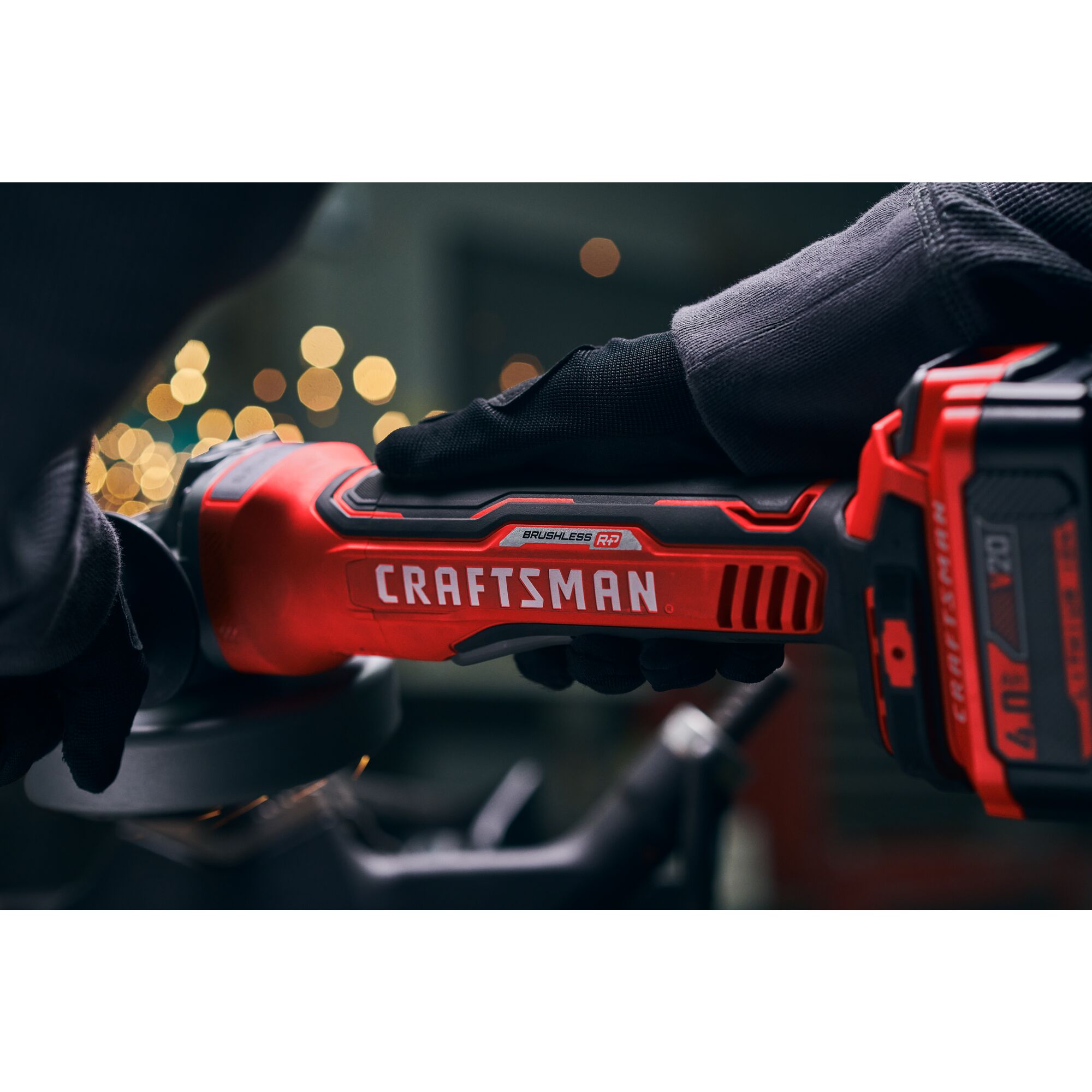View of CRAFTSMAN Grinders  being used by consumer