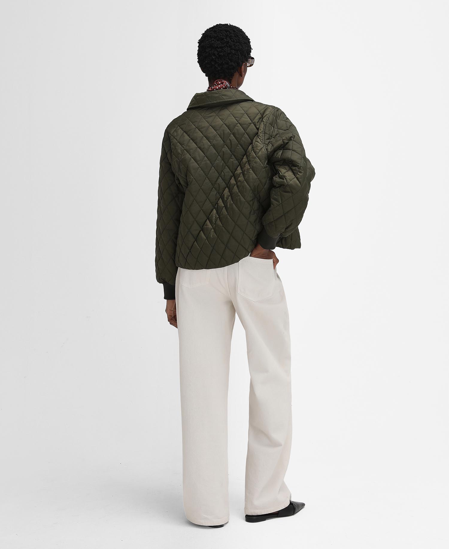 Barbour The Edit by Alexa Jamie Quilted Jacket image number 2