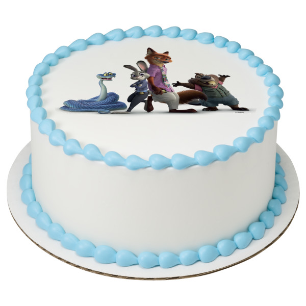 Disney's Zootopia 2 Watch and Learn PhotoCake® Edible Image®